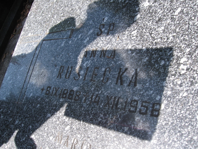 Anna Rusiecka 1888 Kłodzko - Grobonet - Wyszukiwarka osób pochowanych