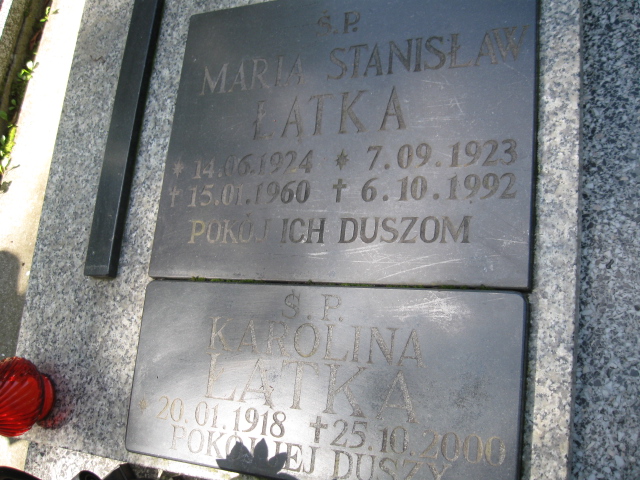 Maria Łątka 1924 Kłodzko - Grobonet - Wyszukiwarka osób pochowanych