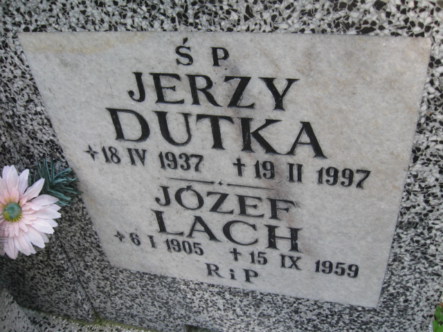 Jerzy Dutka 1937 Kłodzko - Grobonet - Wyszukiwarka osób pochowanych