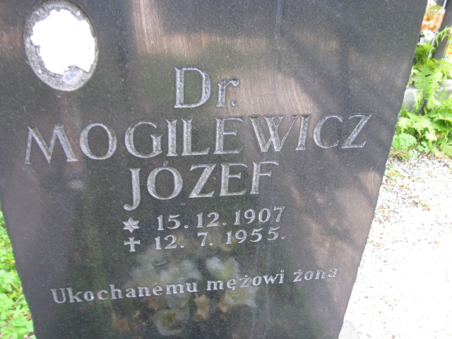 Józef Mogilewicz 1907 Kłodzko - Grobonet - Wyszukiwarka osób pochowanych