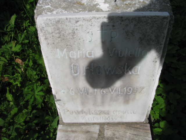 Maria Violetta Orłowska 1957 Kłodzko - Grobonet - Wyszukiwarka osób pochowanych