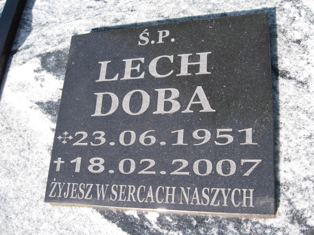 Lech Doba 1951 Kłodzko - Grobonet - Wyszukiwarka osób pochowanych