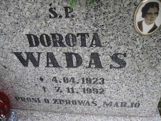  Wadas 1923 Kłodzko - Grobonet - Wyszukiwarka osób pochowanych