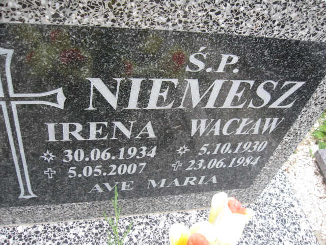 Wacław Niemesz 1930 Kłodzko - Grobonet - Wyszukiwarka osób pochowanych