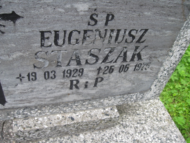 Eugeniusz Staszak 1929 Kłodzko - Grobonet - Wyszukiwarka osób pochowanych