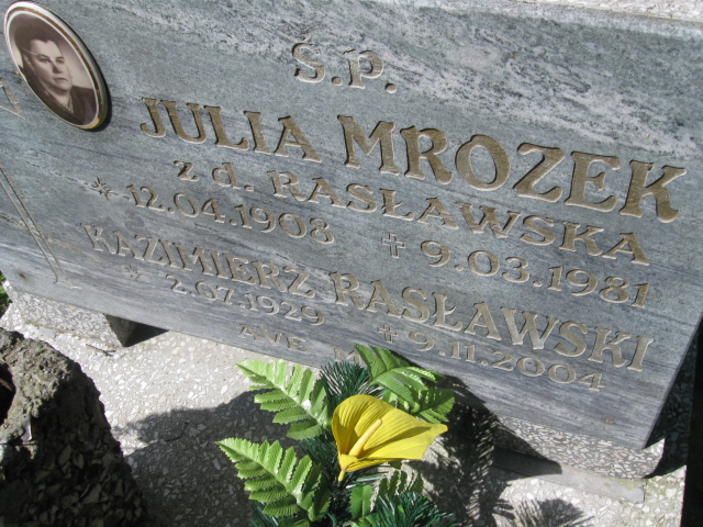 Anna Rasławska 1941 Kłodzko - Grobonet - Wyszukiwarka osób pochowanych