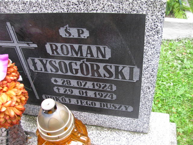 Roman Łysogórski 1924 Kłodzko - Grobonet - Wyszukiwarka osób pochowanych