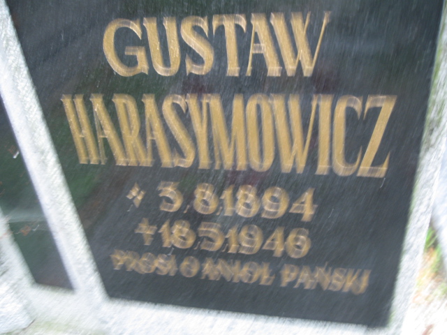 Gustaw Harasymowicz 1894 Kłodzko - Grobonet - Wyszukiwarka osób pochowanych