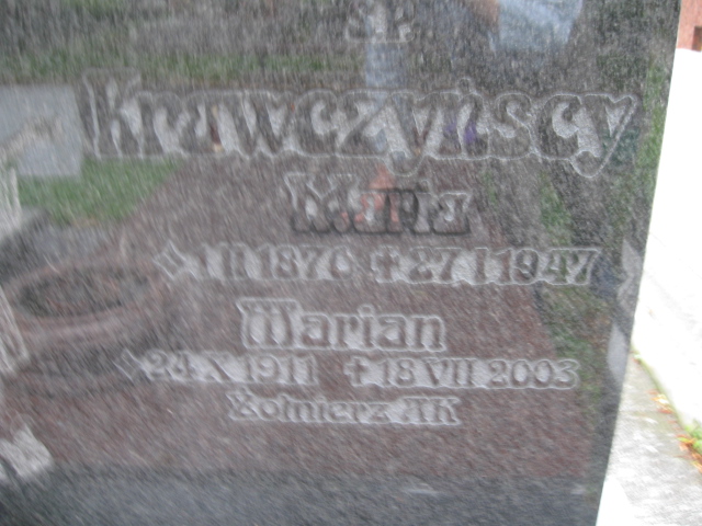 Jadwiga Krawczyńska 1917 Kłodzko - Grobonet - Wyszukiwarka osób pochowanych