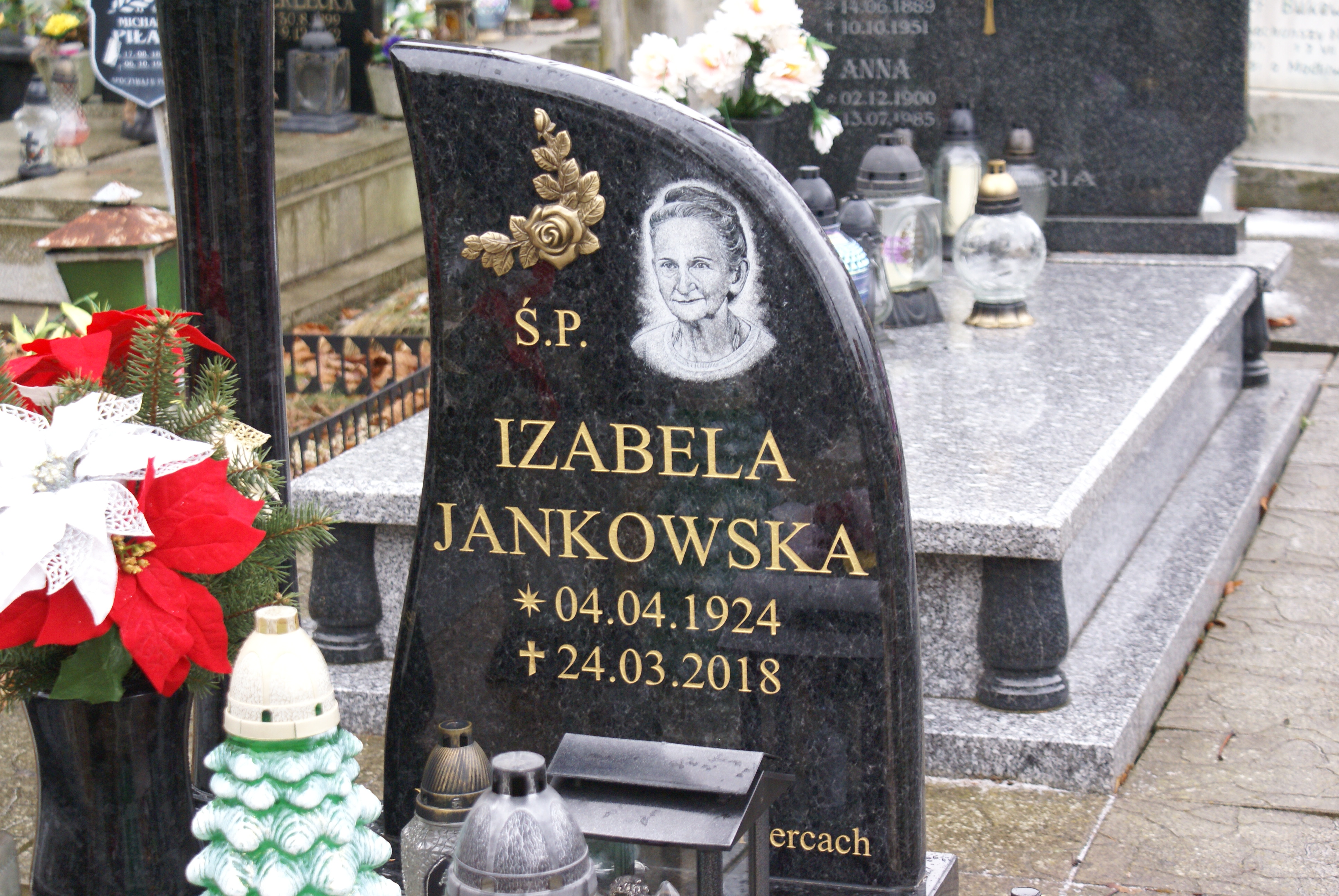 Izabela Jankowska 1924 Kłodzko - Grobonet - Wyszukiwarka osób pochowanych