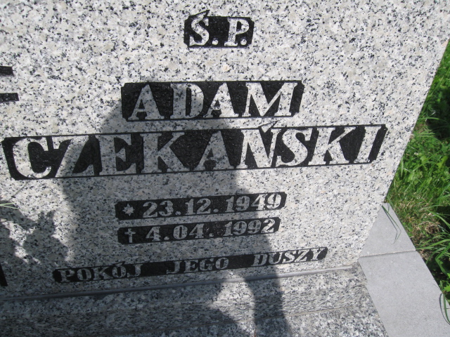  Czekański 1949 Kłodzko - Grobonet - Wyszukiwarka osób pochowanych