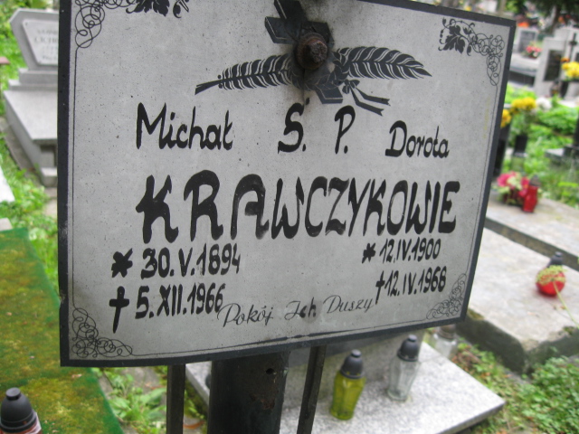 Dorota Krawczyk 1900 Kłodzko - Grobonet - Wyszukiwarka osób pochowanych