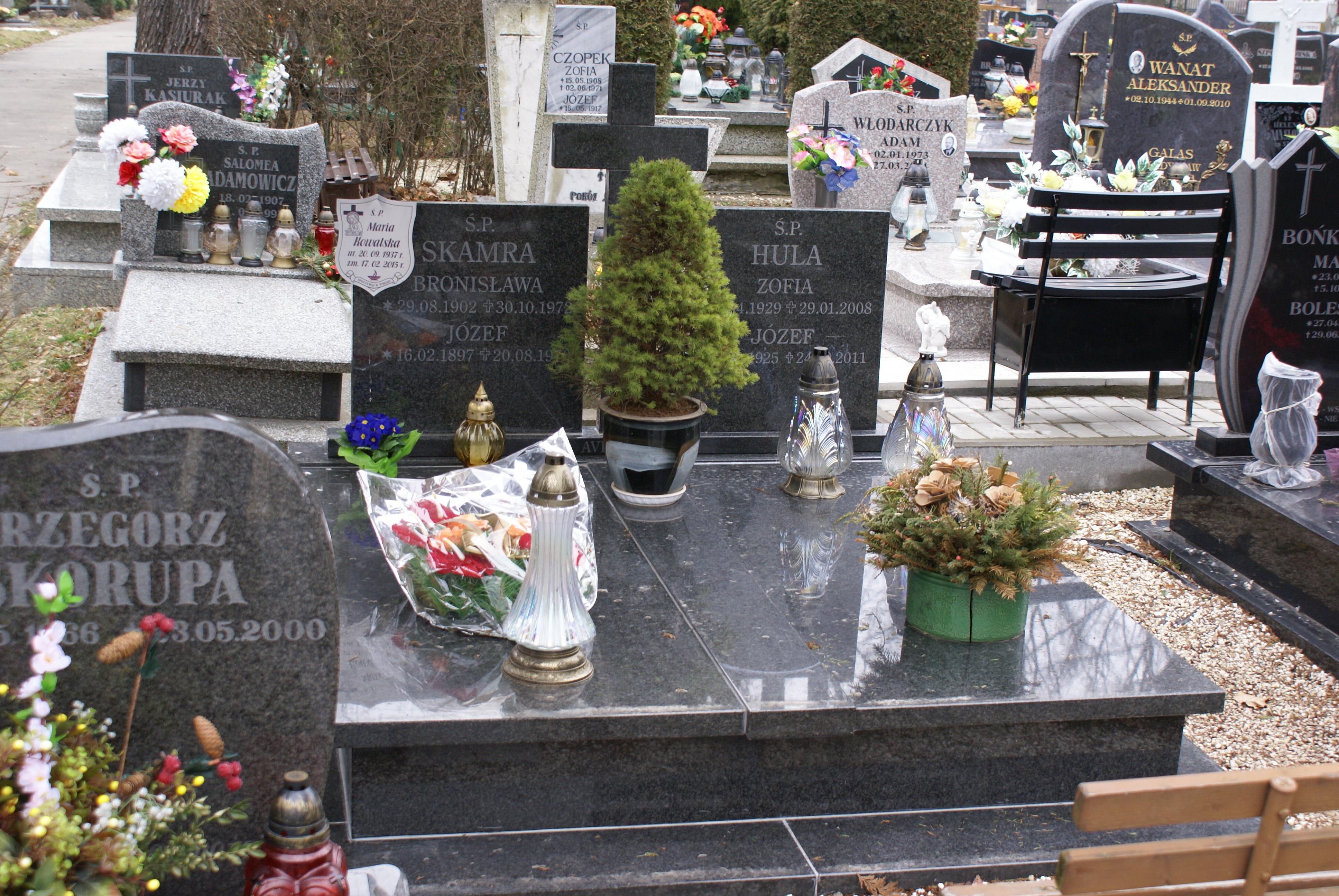 Zofia Hula 1929 Kłodzko - Grobonet - Wyszukiwarka osób pochowanych