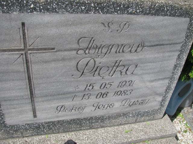 Zbigniew Piętka 1931 Kłodzko - Grobonet - Wyszukiwarka osób pochowanych