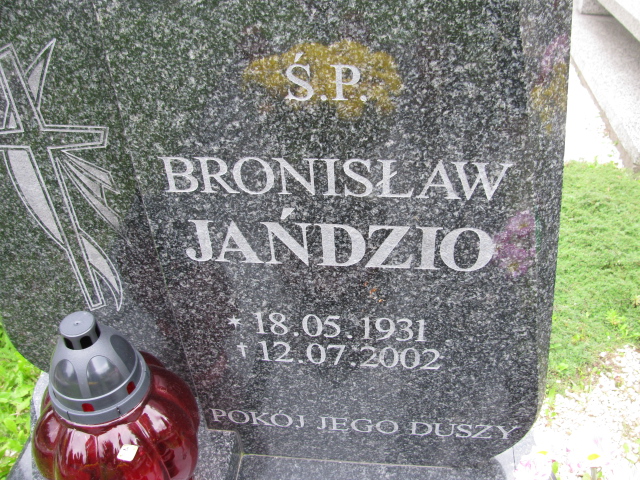Bronisław Jańdzio 1931 Kłodzko - Grobonet - Wyszukiwarka osób pochowanych