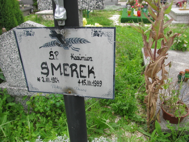 Piotr Smerek 1985 Kłodzko - Grobonet - Wyszukiwarka osób pochowanych