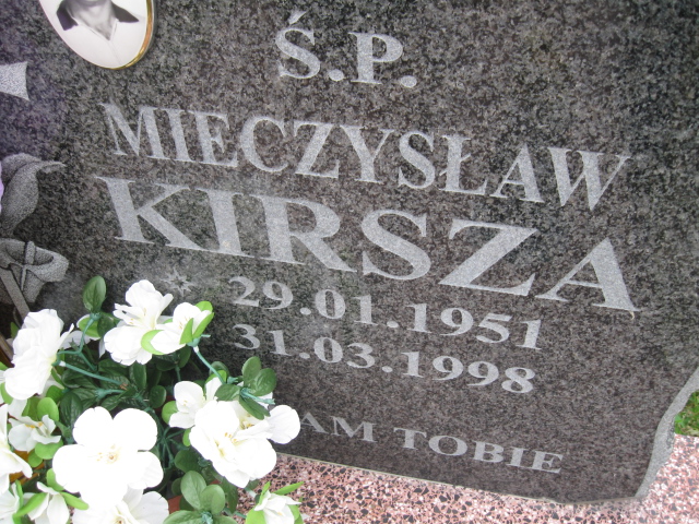 Mieczysław Kirsza 1951 Kłodzko - Grobonet - Wyszukiwarka osób pochowanych