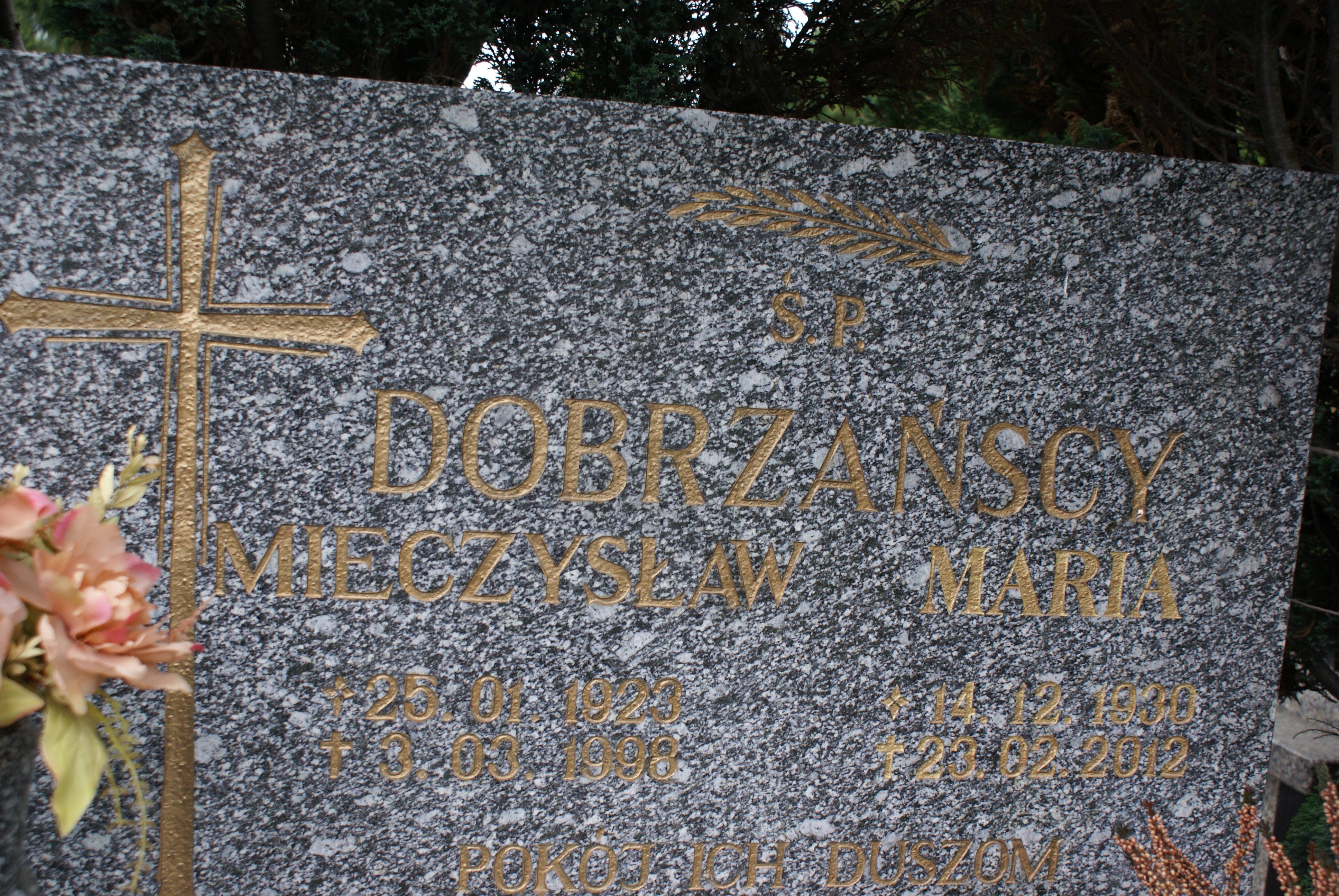 Maria Dobrzańska 1930 Kłodzko - Grobonet - Wyszukiwarka osób pochowanych