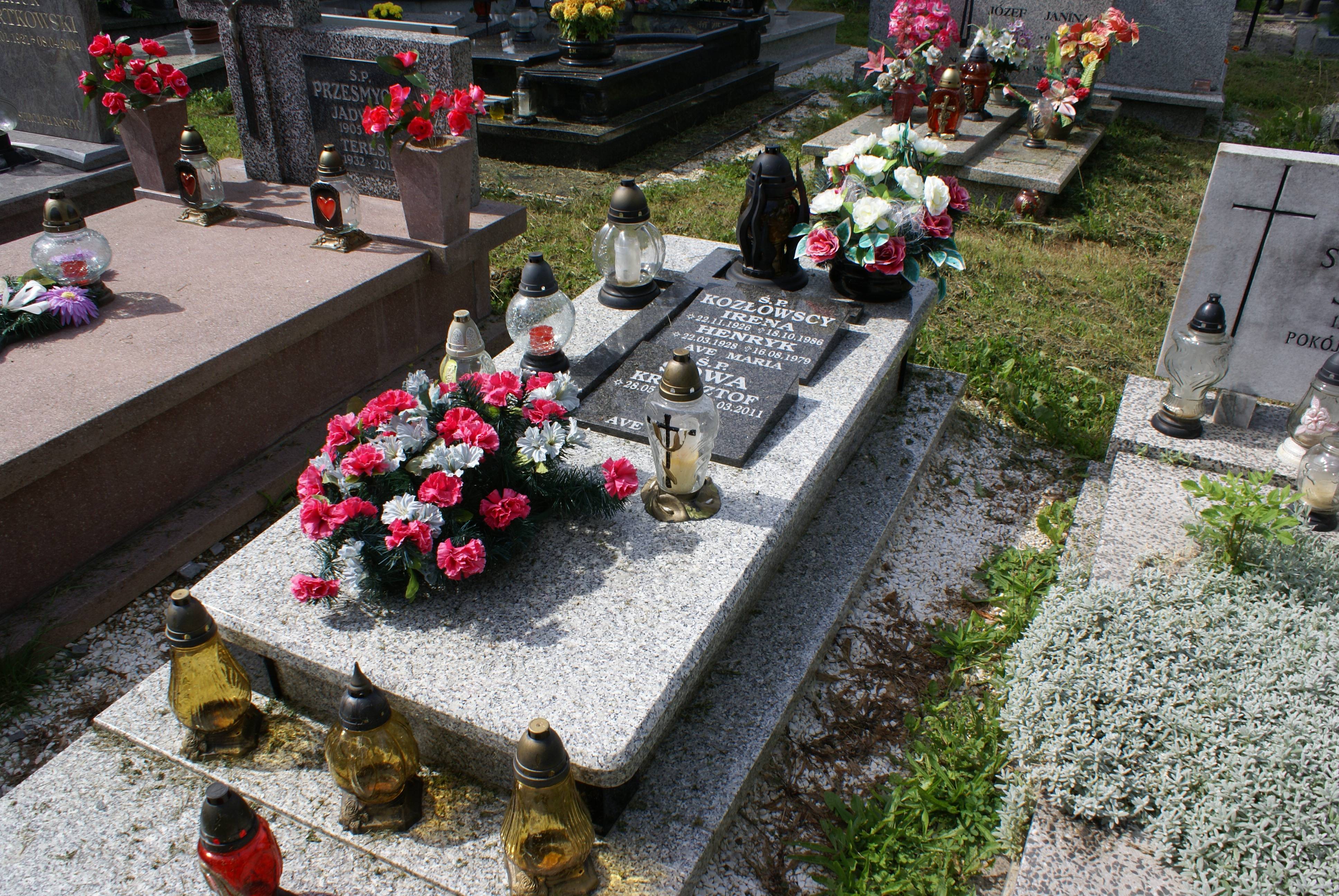 Henryk Kozłowski 1928 Kłodzko - Grobonet - Wyszukiwarka osób pochowanych