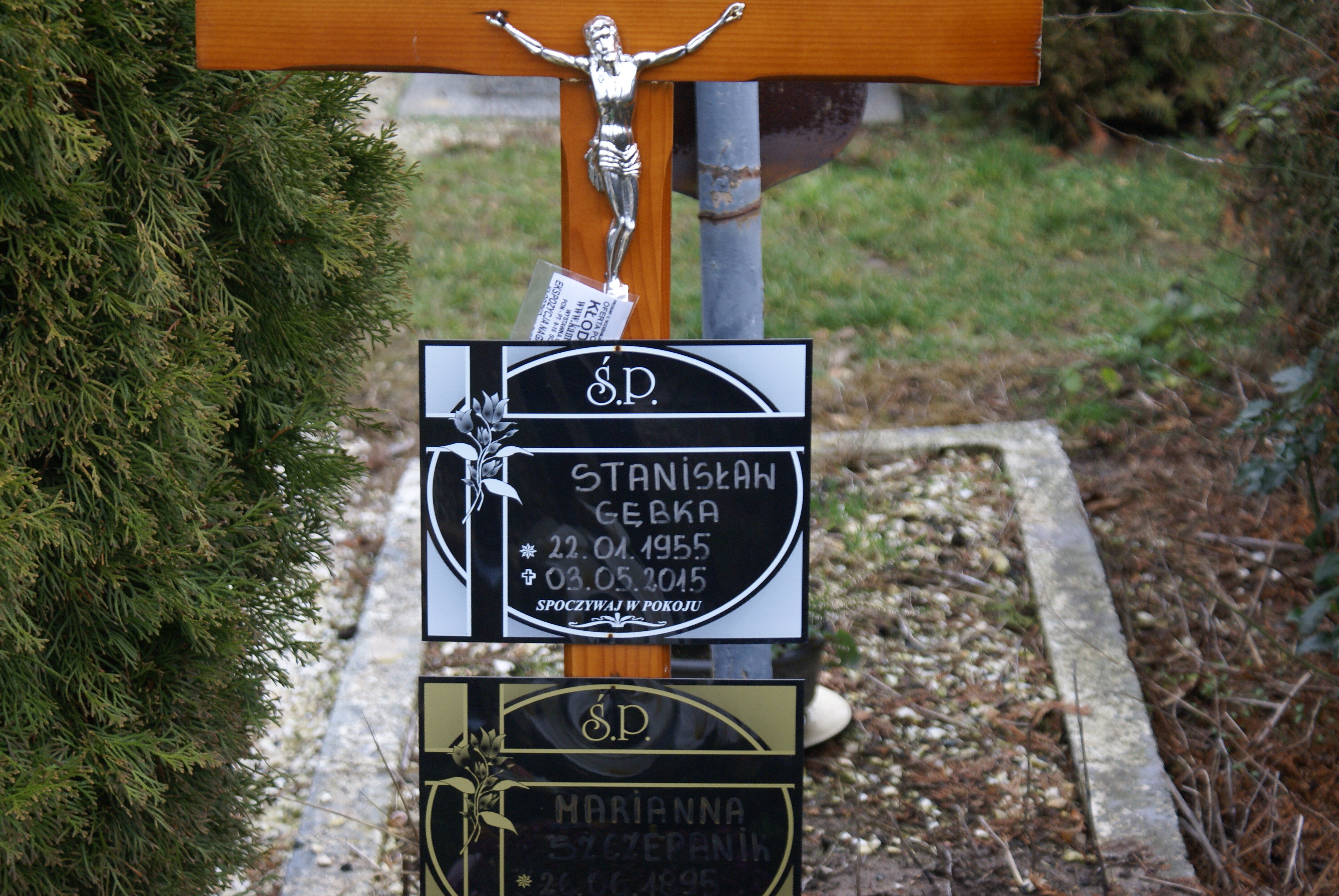 Stanisław, Andrzej Gębka 1955 Kłodzko - Grobonet - Wyszukiwarka osób pochowanych