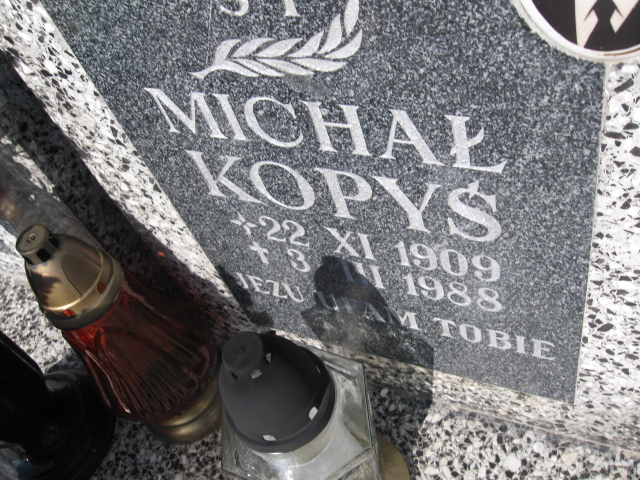 Michał Kopyś 1909 Kłodzko - Grobonet - Wyszukiwarka osób pochowanych