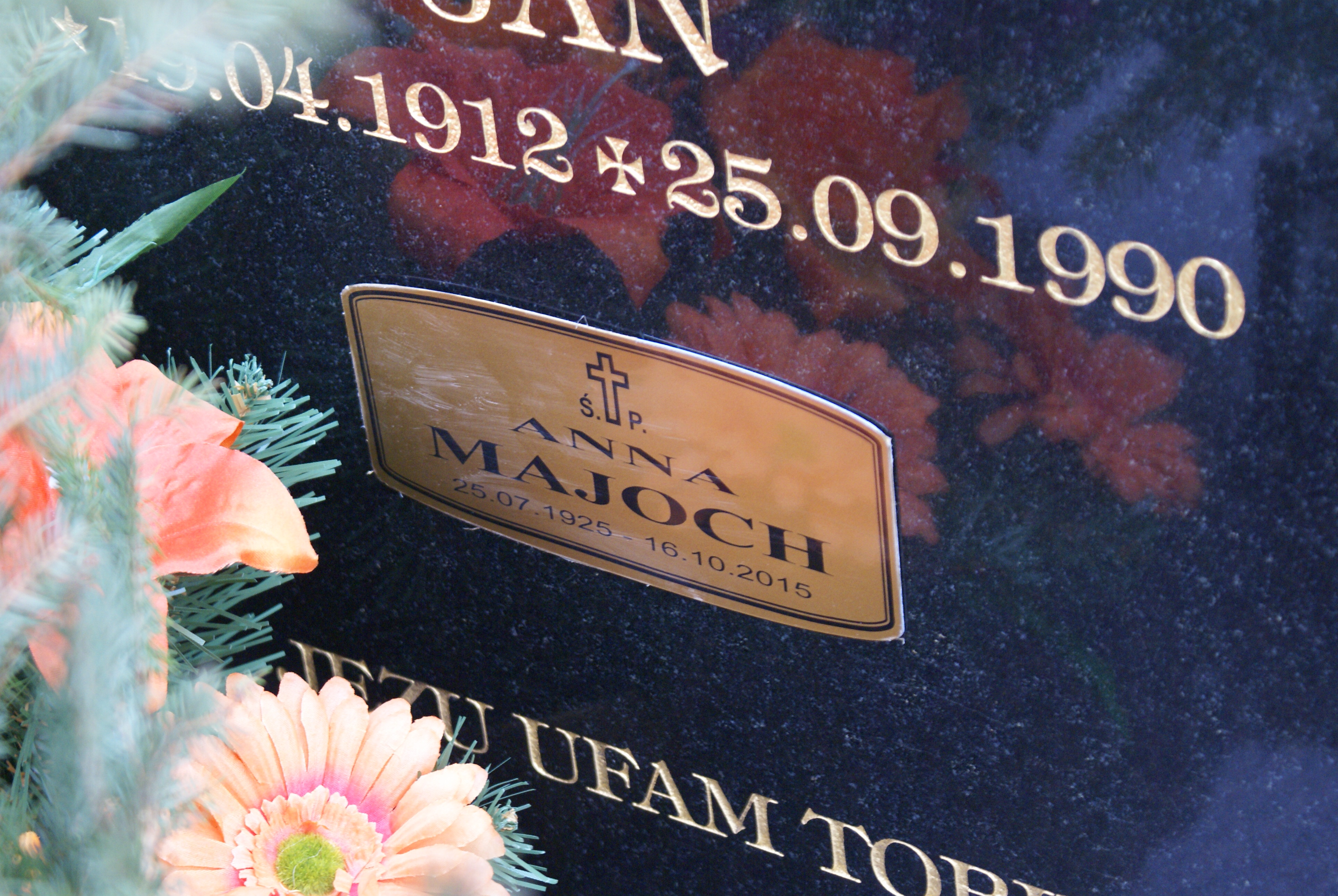 Anna Majoch 1925 Kłodzko - Grobonet - Wyszukiwarka osób pochowanych