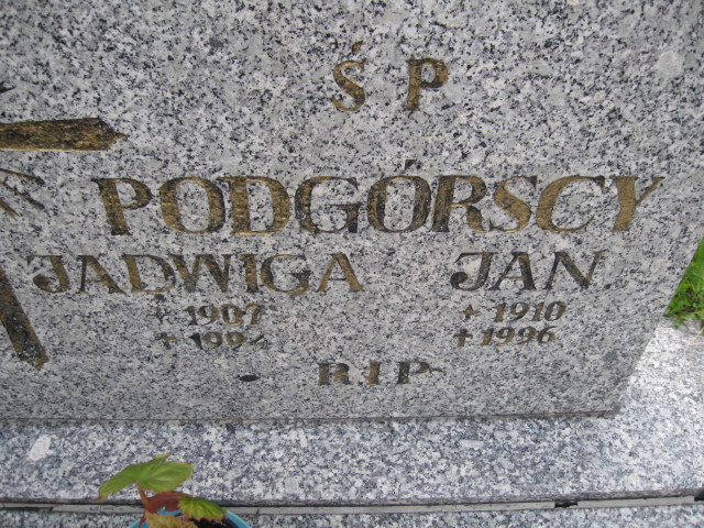 Jerzy Podgórski 1941 Kłodzko - Grobonet - Wyszukiwarka osób pochowanych