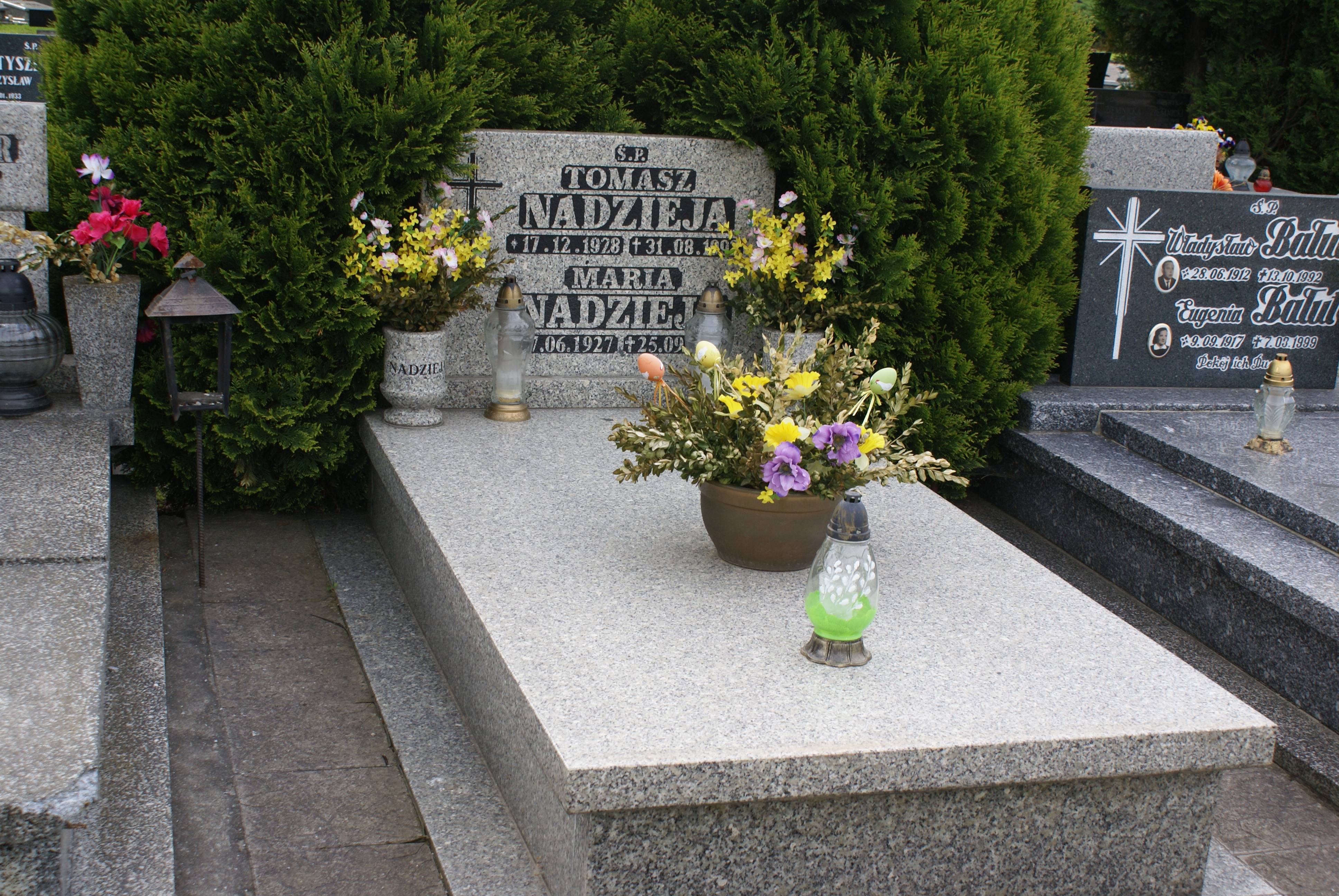 Tadeusz Nadzieja 1951 Kłodzko - Grobonet - Wyszukiwarka osób pochowanych