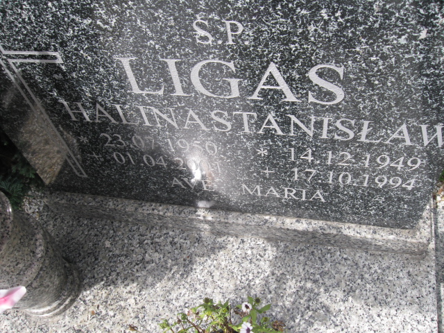 Stanisław Ligas 1949 Kłodzko - Grobonet - Wyszukiwarka osób pochowanych