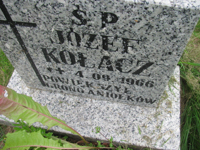 Józef Kołacz 1966 Kłodzko - Grobonet - Wyszukiwarka osób pochowanych