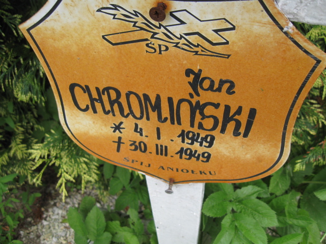 Jan Chromiński 1949 Kłodzko - Grobonet - Wyszukiwarka osób pochowanych