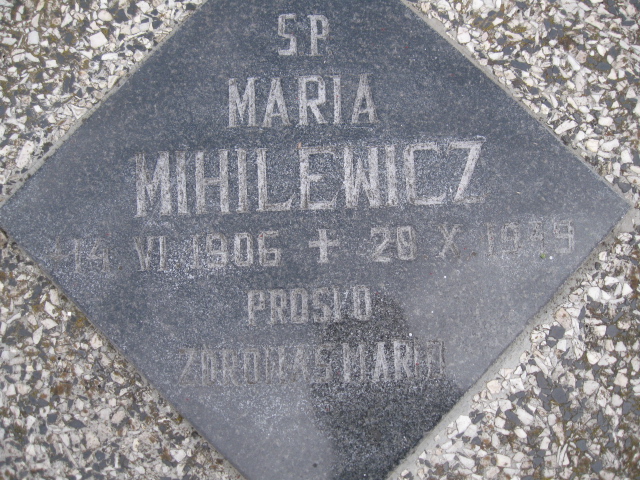 Maria Mihilewicz 1906 Kłodzko - Grobonet - Wyszukiwarka osób pochowanych