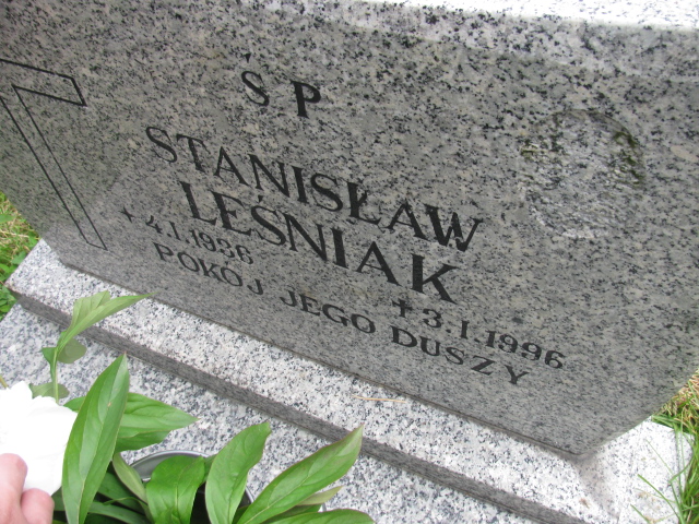 Stanisław Leśniak 1936 Kłodzko - Grobonet - Wyszukiwarka osób pochowanych