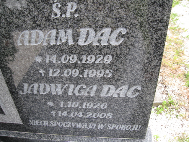 Ewa Dac 1948 Kłodzko - Grobonet - Wyszukiwarka osób pochowanych