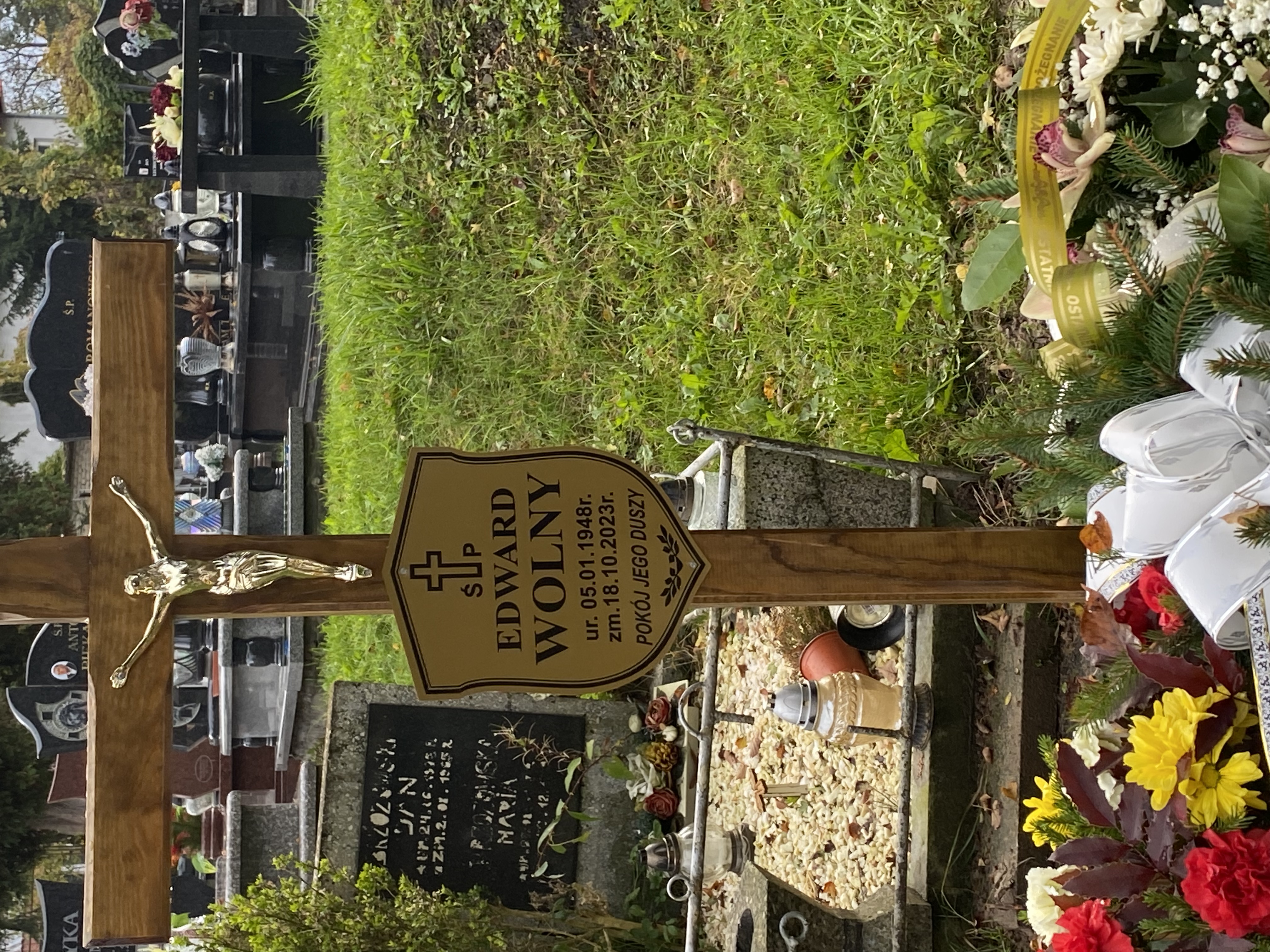 Edward Wolny 1948 Kłodzko - Grobonet - Wyszukiwarka osób pochowanych