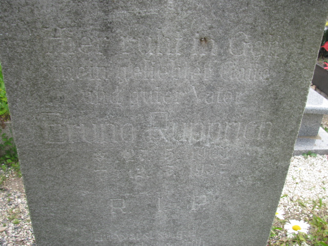 Eruno Rupprich 1902 Kłodzko - Grobonet - Wyszukiwarka osób pochowanych