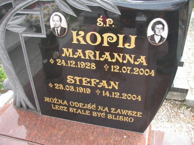 Marianna Kopij 1928 Kłodzko - Grobonet - Wyszukiwarka osób pochowanych